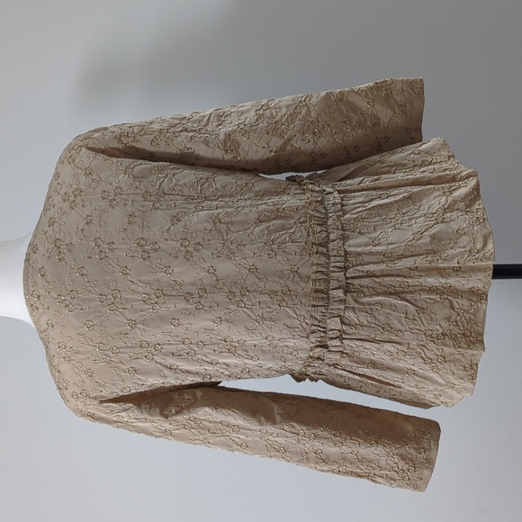 Scervino Street Cotton Broderie Ruffle Jacket - Picture 3 of 15